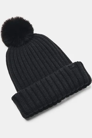 Under Armour Dámská čepice W Halftime Pom Beanie-BLK - Dámské