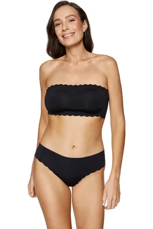 Gorteks Lucky strapless bandeau top with removable pads
