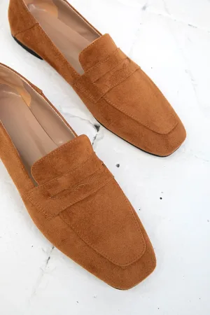 SOHO Tan Suede Women