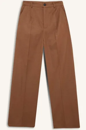 DeFacto Wide Leg Pocket High Waist Wide Leg Long Length Pants
