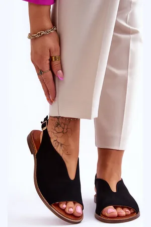 Lewski Shoes Dámské semišové sandály Lewski Boty