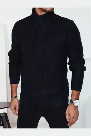 D-Street Sweter męski czarny