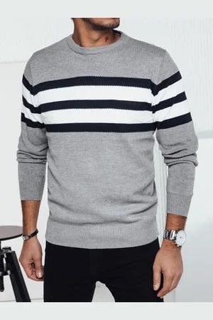 D-Street Sweter męski szary