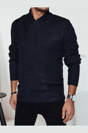 D-Street Sweter męski granatowy