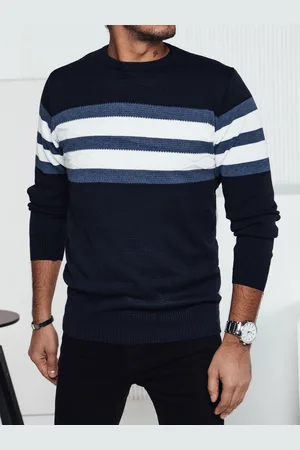 D-Street Sweter męski granatowy