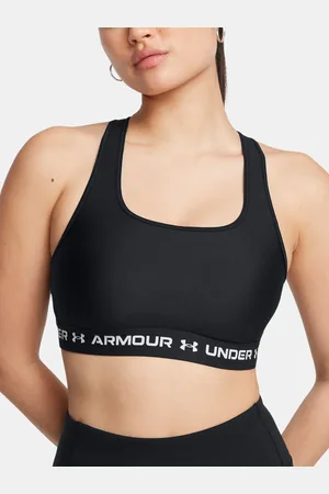 Under Armour Dámská podprsenka Crossback Mid Bra-BLK - Dámské
