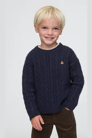 GAP Baby pletený svetr CashSoft - Kluci