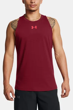 Under Armour Pánské tílko UA Zone Tank-RED - Pánské
