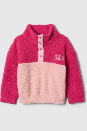 GAP Baby sherpa mikina s logem - Holky