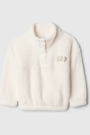 GAP Baby sherpa mikina s logem - Holky