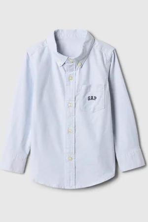 GAP Baby košile s logem Oxford - Kluci
