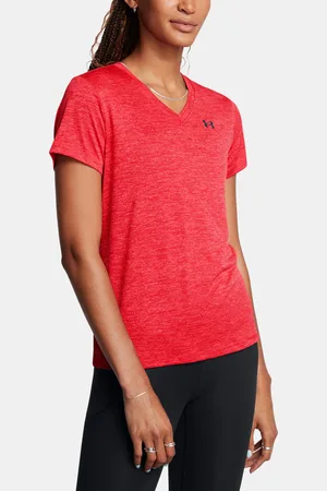 Under Armour Dámské tričko Tech SSV- Twist-RED - Dámské