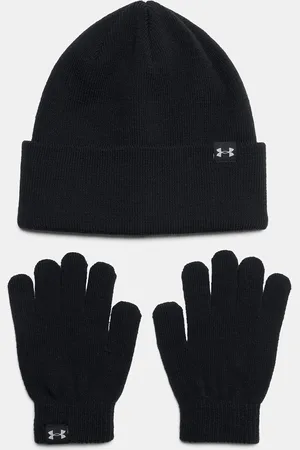 Under Armour Čepice G Beanie/Glove Combo-BLK - Holky