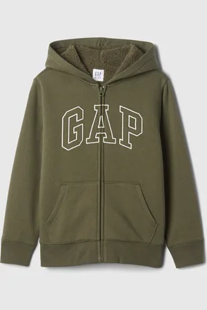 GAP Dětská sherpa mikina s logem - Kluci