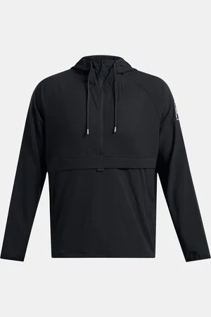Under Armour Pánská bunda UA RUN ANYWHERE ANORAK-BLK - Pánské