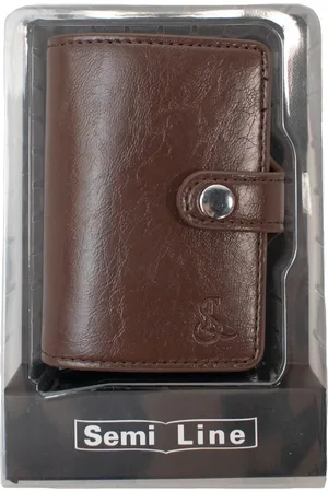 Semi Line Unisex RFID Wallet P8296-3