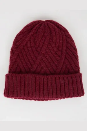 DeFacto Girl Basic Plain Knitted Beret