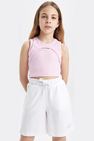 DeFacto Girls Crew Neck Undershirt
