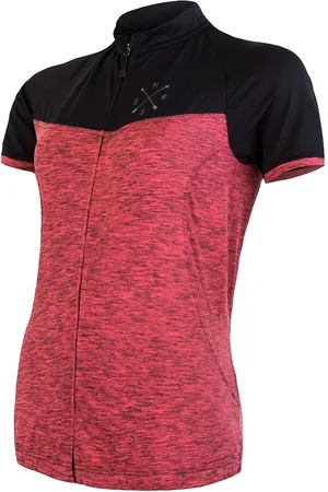 Sensor Dámský cyklistický dres Cyklo Motion Pink/Black