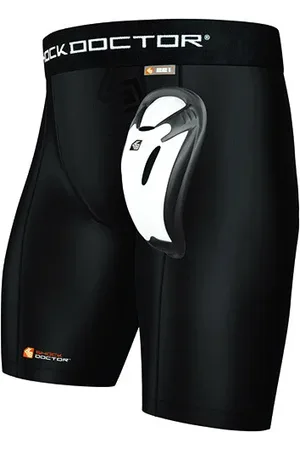 Shock Doctor Šortky se suspenzorem BioFlex Cup Black Senior L