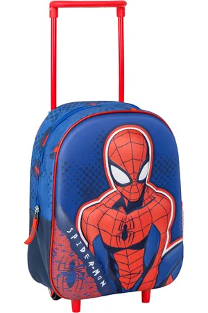 SPIDERMAN KIDS BACKPACK TROLLEY 3D