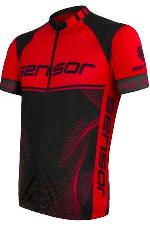 Sensor Pánský dres Cyklo Team Up Black/Red
