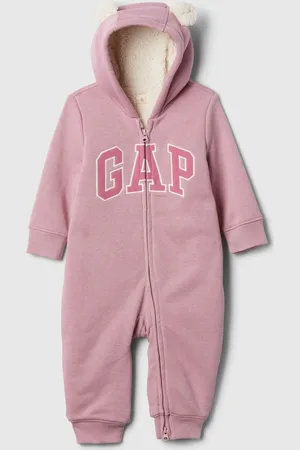 GAP Baby sherpa overal s logem - Holky