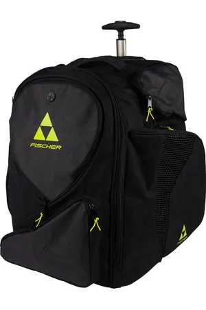 Fischer Black/yellow 18" Hokejová taška Backpack, Senior