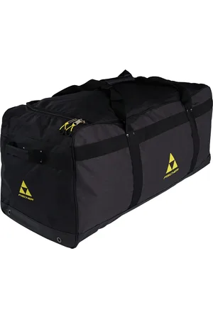Fischer Team bag, black/yellow, 43" Hokejová taška, Senior