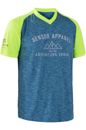 Sensor Pánský dres Cyklo Charger Blue/Neon Yellow