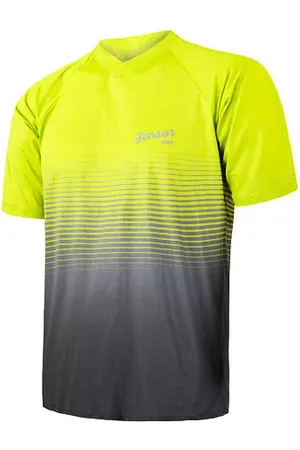 Sensor Pánský dres Cyklo Brave Neon Yellow