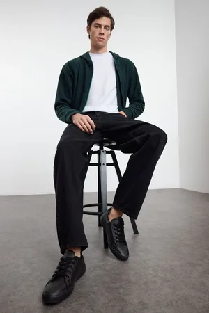 Trendyol Black Lace-Up Men