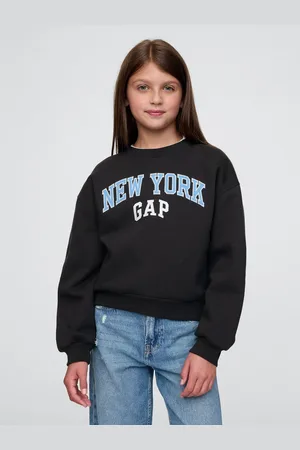 GAP Dětská oversize mikina s logem - Holky