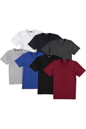 Dewberry SET OF SEVEN T8568 V-NECK MEN