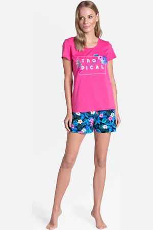 Henderson Ladies Pyžamo Tropicana 38905-43X Pink Pink