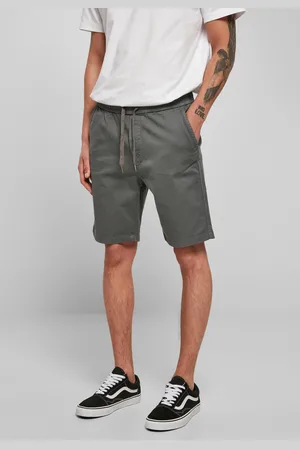 Urban classics Stretch keprové Joggshorts lehké asfaltové
