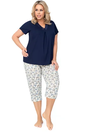 DONNA Aria Pyjamas Plus Dark Blue Navy