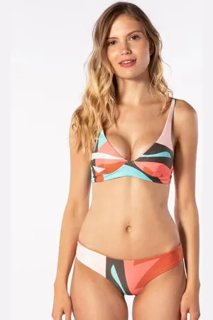 Rip Curl Plavky INTO THE ABYSS BRA TOP Light Blue