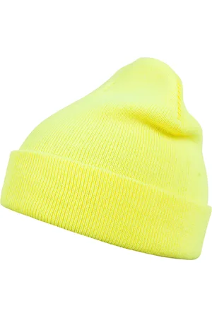 MSTRDS Čepice Basic Flap neonyellow