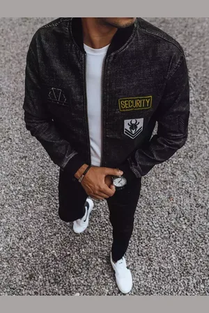 D-Street Černý pánský přechodový bomber