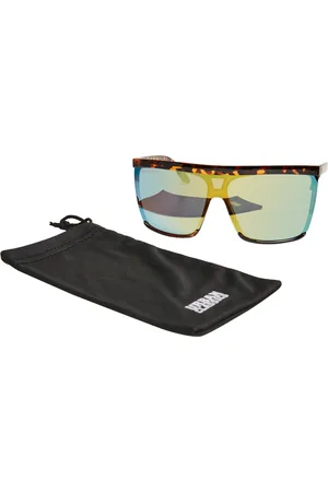 Urban classics 112 Sluneční brýle UC hnědé leo/vícebarevné