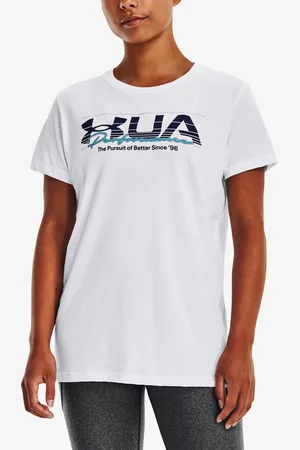 Under Armour Dámské tričko VINTAGE PERFORMANCE SS-WHT S