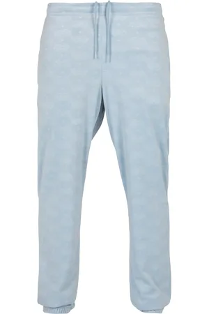 Southpole AOP Velur Pants babyblue