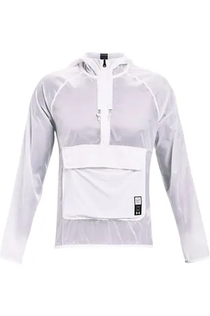 Under Armour Pánská bunda Run Anywhere Storm Anorak-WHT XL
