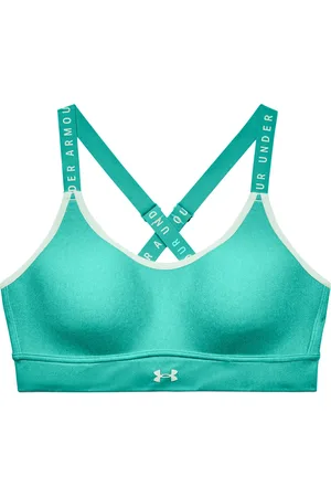 Under Armour Dámská podprsenka Infinity Mid Hthr Cover-GRN XS