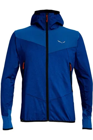 Salewa Pánská mikina Agner Hybrid PL/DST M FZ Hdy Electric Melange M