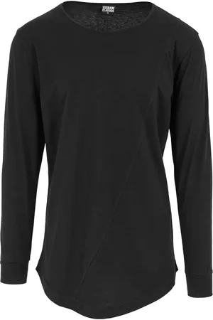 Urban classics Long Shaped Fashion L/S tričko černé