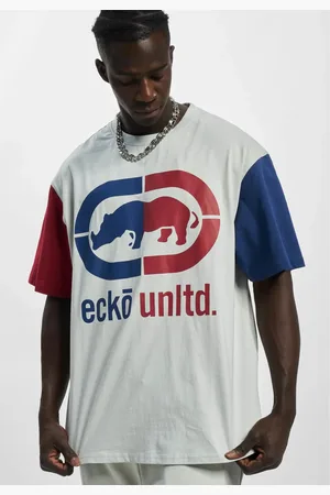 Ecko Společnost Tričko Grande /červená/modrá