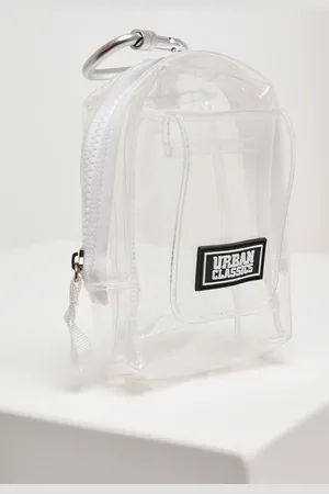 Urban classics Průhledná mini taška s průhledným háčkem