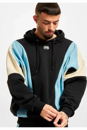Ecko Pásnká mikina Pro Hoodie /modrá/krémová